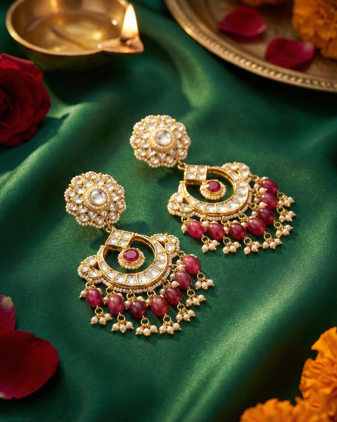 Kundan Earrings