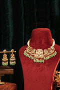 Aarini Green Kundan Choker Set