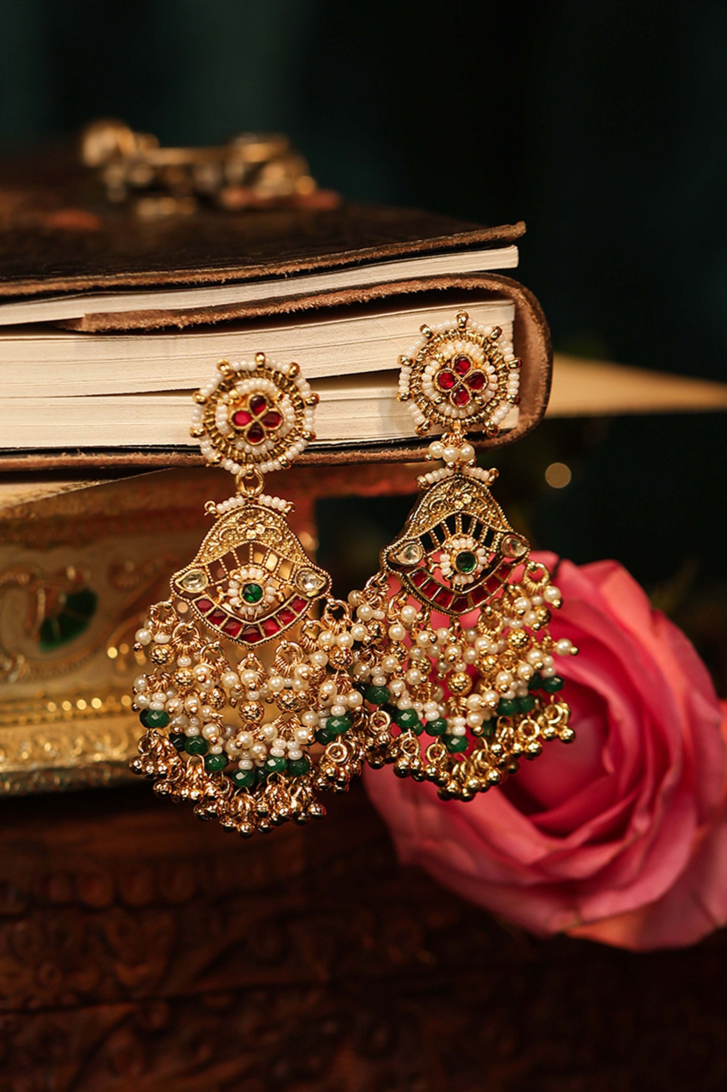 Traditional Kundan Bridal Necklace Jewelry Set for Wedding & Special Occasions